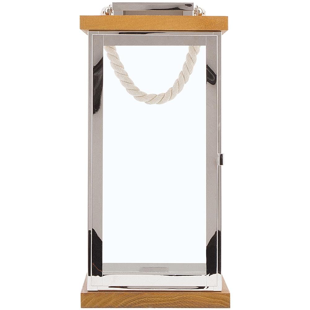 Lanterna In Legno Argento / Borneo - Foto 2