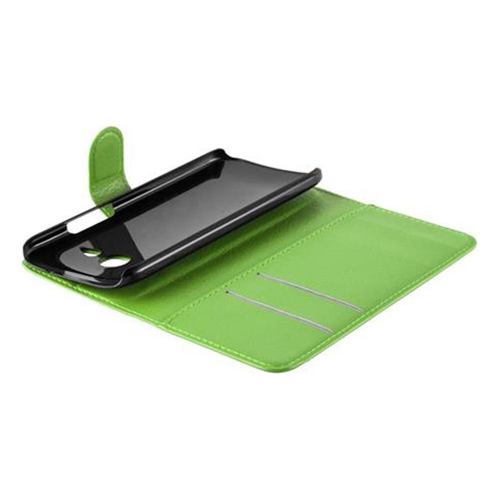 Custodia Compatibile Con Htc One M8 Mini In Verde Menta - Coperchio Protettiva Con Chiusura Magnetica, Funzione Stand E Tasca Per Le Carte - Foto 8
