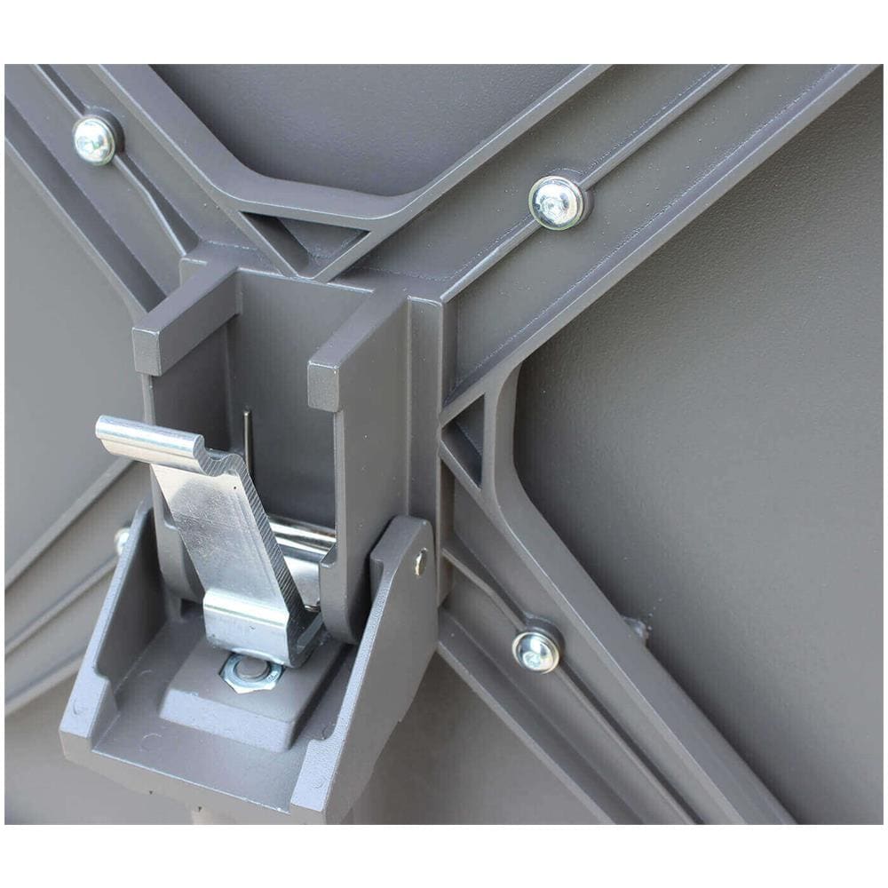 Opera - Set Tavolo In Metallo Cm 70 X 70 X 73 H Con 2 Poltrone Maris - Foto 4