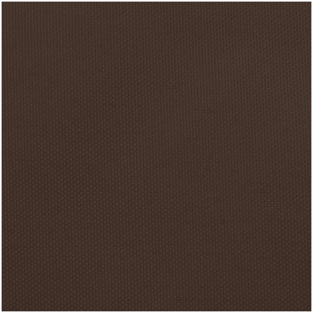 Parasole a Vela Oxford Rettangolare 4x5 m Marrone - Foto 2