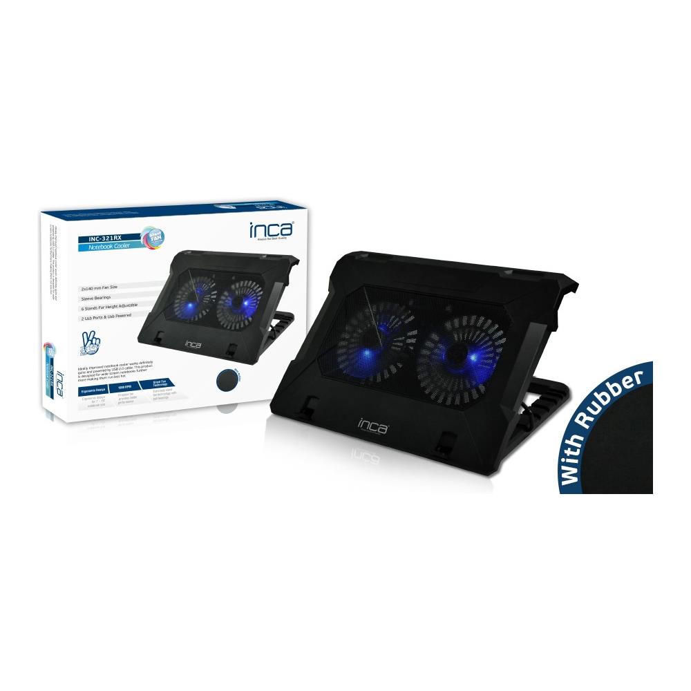 INC-321RX 17" Nero base di raffreddamento per notebook - Foto 5