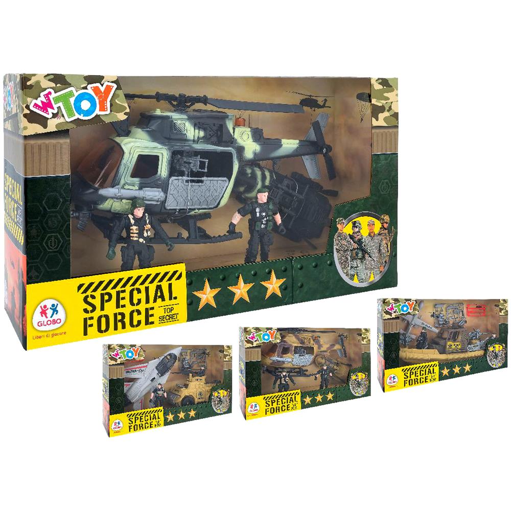 Playset Militare Personaggi 3 Modelli - (40842) - Foto 1