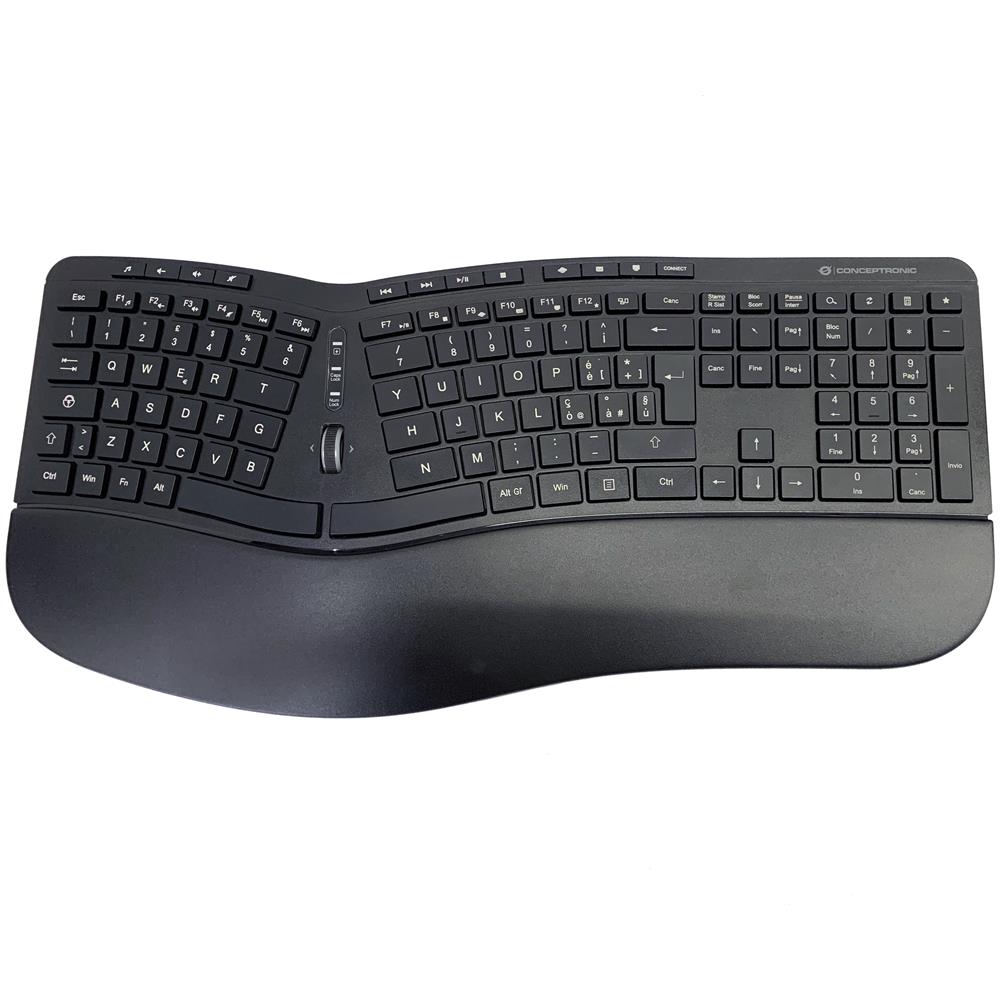 Tastiera e Mouse Wireless ORAZIO02IT  (Layout Italiano) Colore Nero - Foto 2