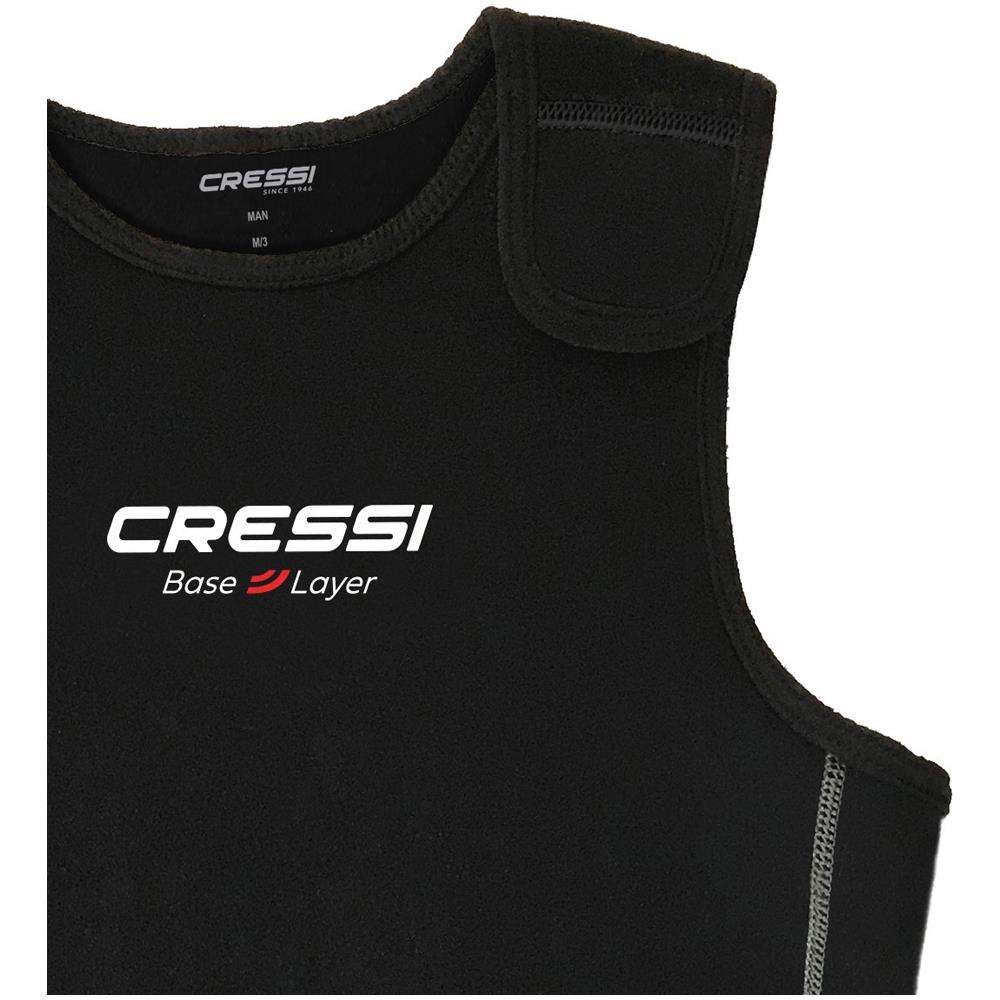 Base Layer Short Vest 2mm Uomo Nero L - Foto 2