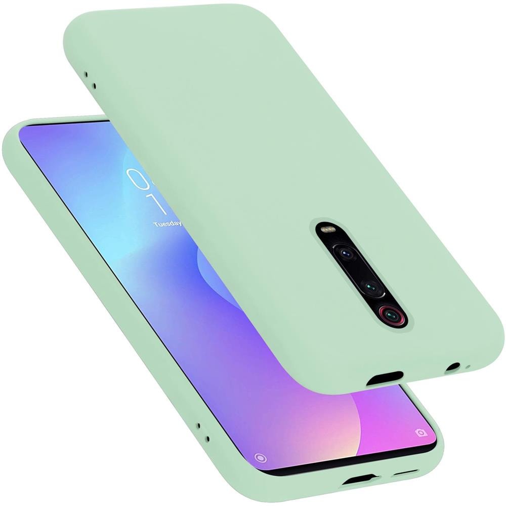 Cadorabo Custodia Compatibile Con Xiaomi Mi 9t / Redmi K20 / Redmi K20 Pro In Liquid Verde Chiaro - Coperchio Protettivo In Silicone Tpu Flessibile - Foto 1