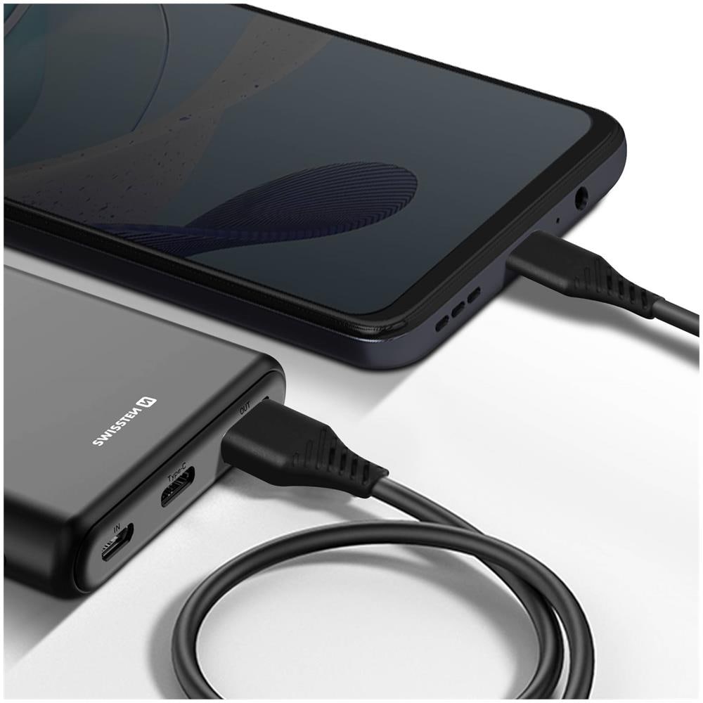 Batteria Di Riserva 5000mah Uscita Usb 10w Spia A Led Compatto Nero - Foto 2