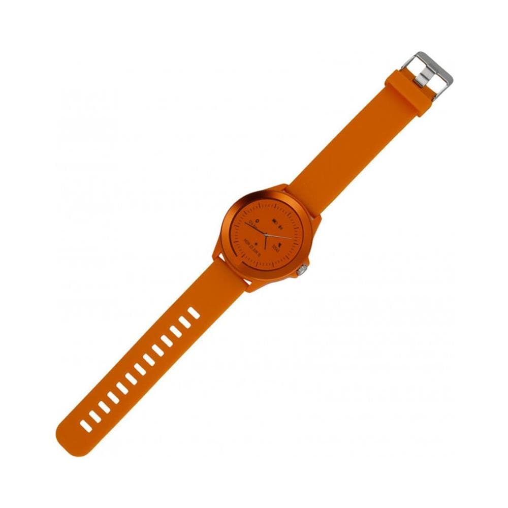 Smartwatch Bluetooth Colorato Monitoraggio Salute Notifiche Waterproof, Arancione - Foto 1