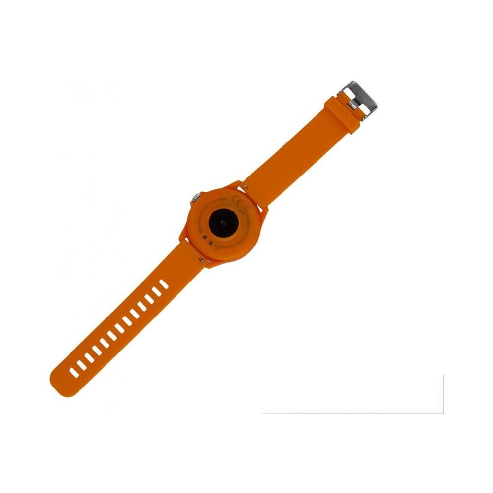 Smartwatch Bluetooth Colorato Monitoraggio Salute Notifiche Waterproof, Arancione - Foto 2