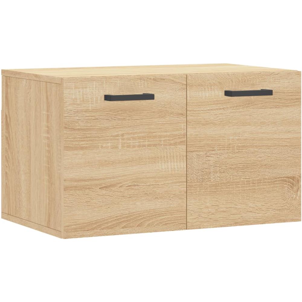 Mobile A Parete Rovere Sonoma 60x36,5x35 Cm Legno Multistrato - Foto 2