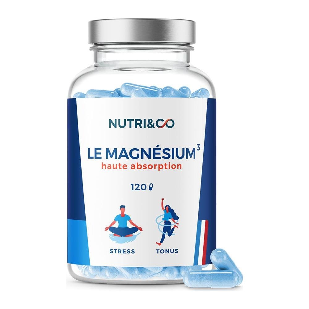 Magnesio Vegetale Vitamina B6 120 Capsule Stress E Tono Nutri&co - Foto 1