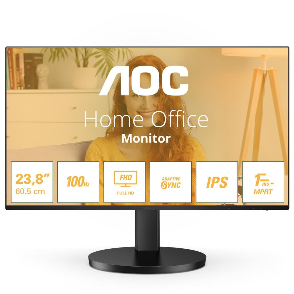 Monitor 23.8" LED 24B3HA2 Full HD 1920x1080 Pixel Tempo di Risposta 14 ms - Foto 1