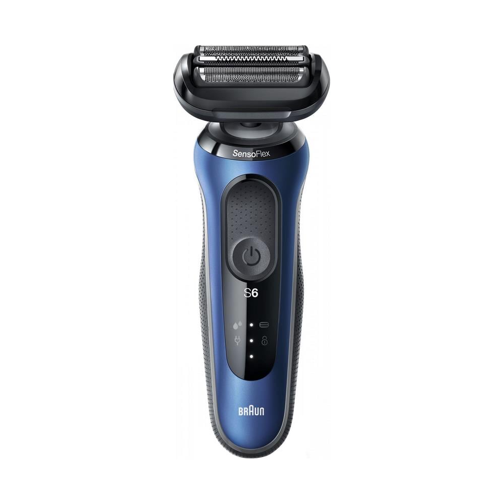 Series 6 61-B7200CC Rasoio Trimmer Nero, Blu - Foto 1
