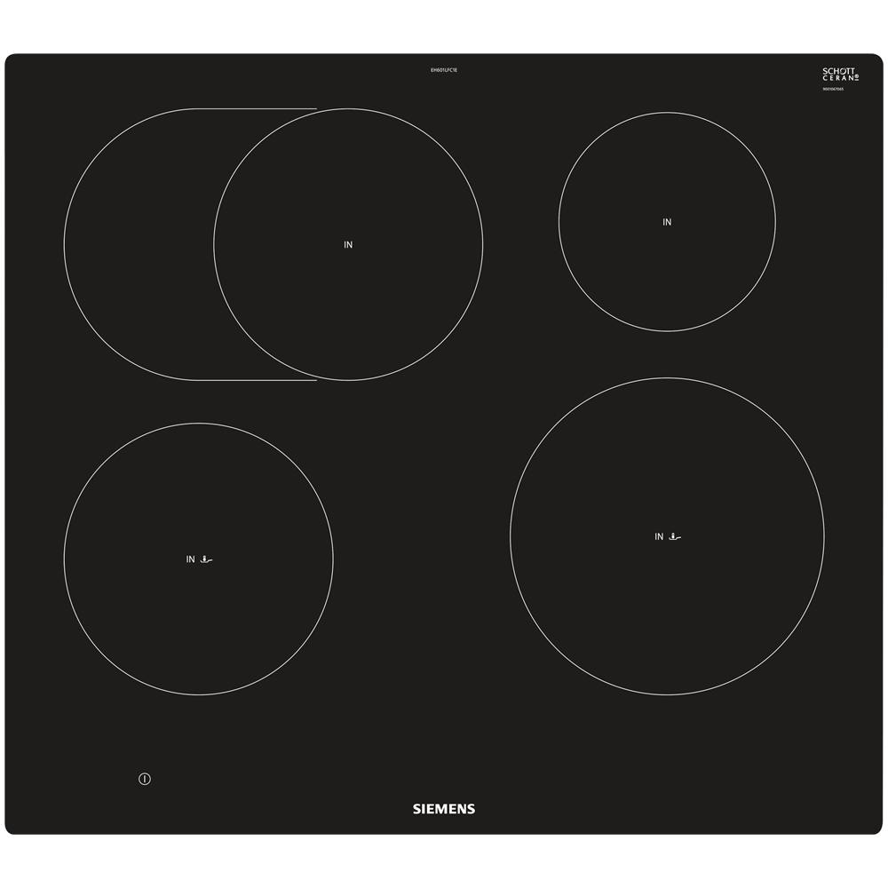 Piano Cottura EH601LFC1E a Induzione 4 Zone Cottura da 57.2cm Colore Nero - Foto 2