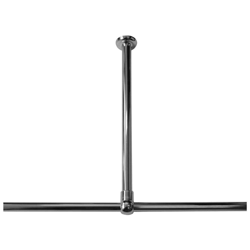 Supporto Da Soffitto Seallux 60 Cm Cromo 276668618 - Foto 1