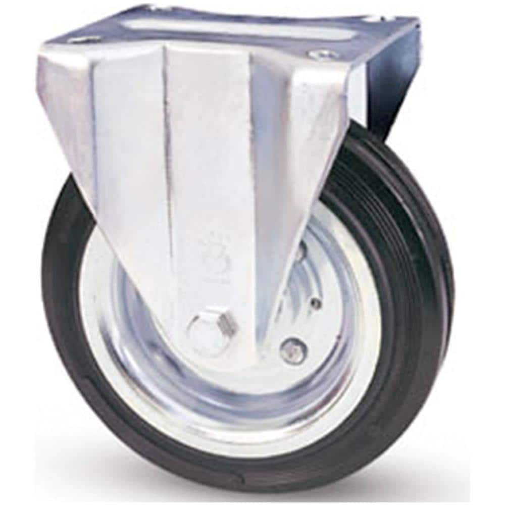 Ruote Con Rivestimento In Gomma E Flange In Acciaio - 150 - Foto 2