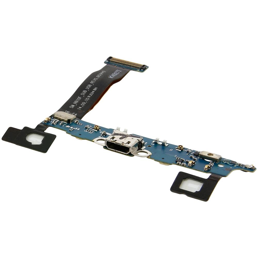 Connettore Con Presa Di Ricarica Micro Usb + Microfono Per Samsung Galaxy Note 4 - Foto 6