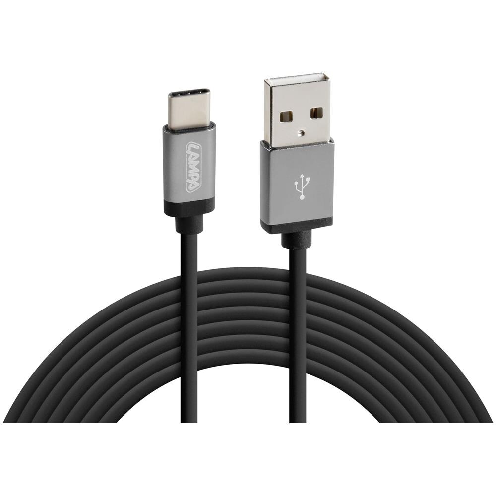 Cavo Usb Usb Type-c - 200 Cm - Nero - Foto 1