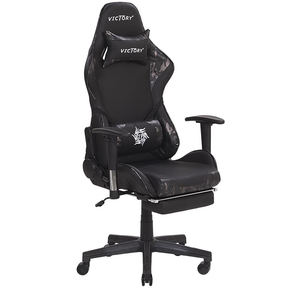 Sedia Da Gaming Nero / militare Victory - Foto 1