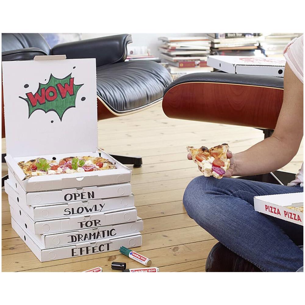 Pennarello Indelebile 10 pz Multicolore 500 - Foto 2