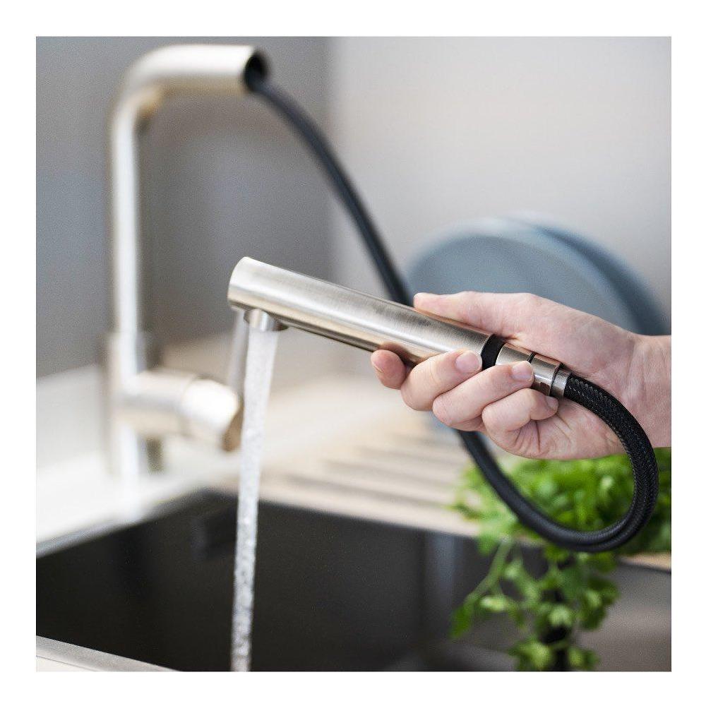 Miscelatore Aster Con Canna Alta E Doccetta Integrata, Cromato - Foto 2