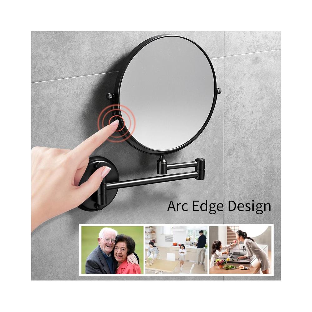 Wokex - Specchi Da Bagno 8' Specchio Per Il Trucco Da Parete Rotondo 3x1  Specchi Ingranditori Specchi Doppi Per Bellezza In Ott - ePRICE