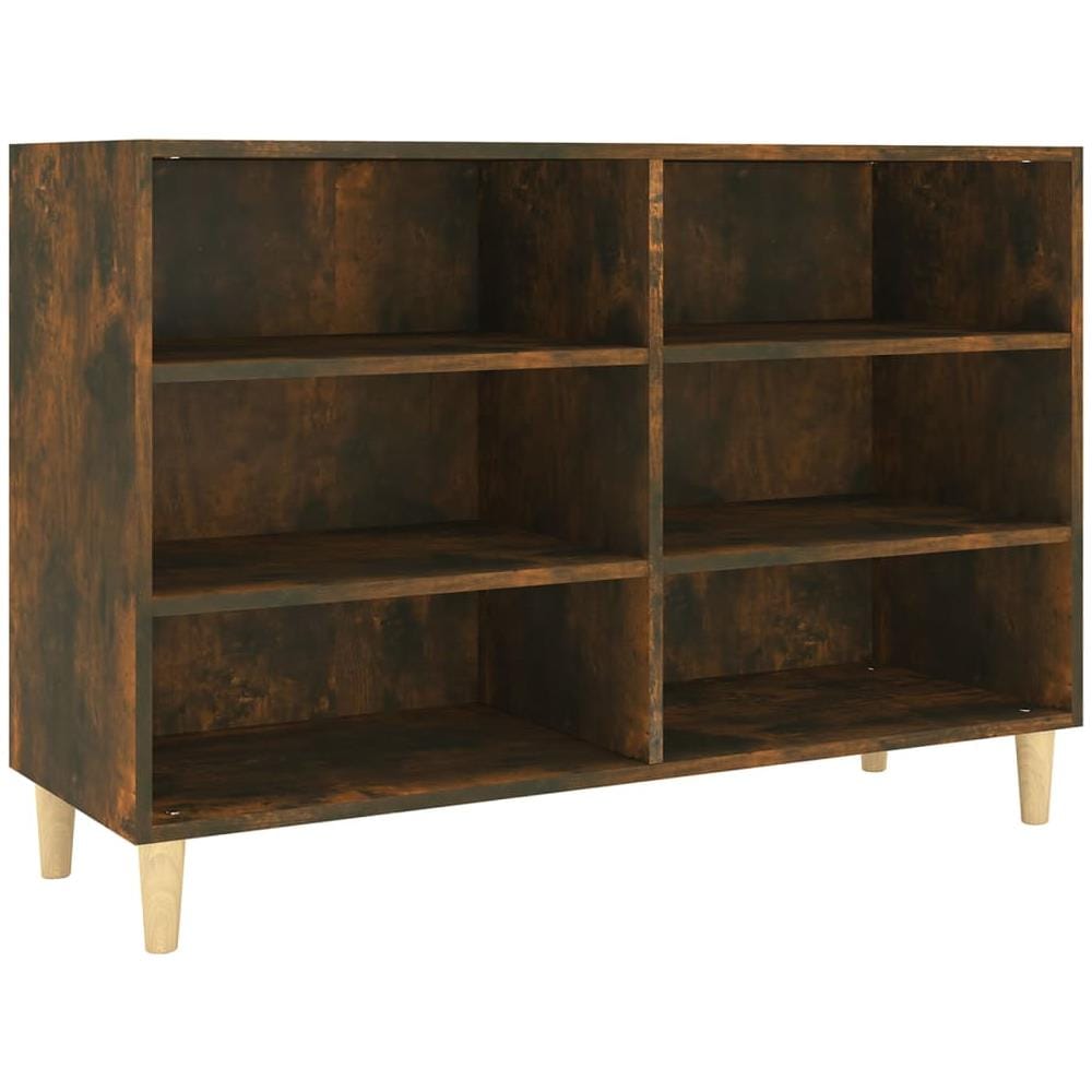 Credenza Rovere Fumo 103,5x35x70 cm in Legno Multistrato - Foto 2