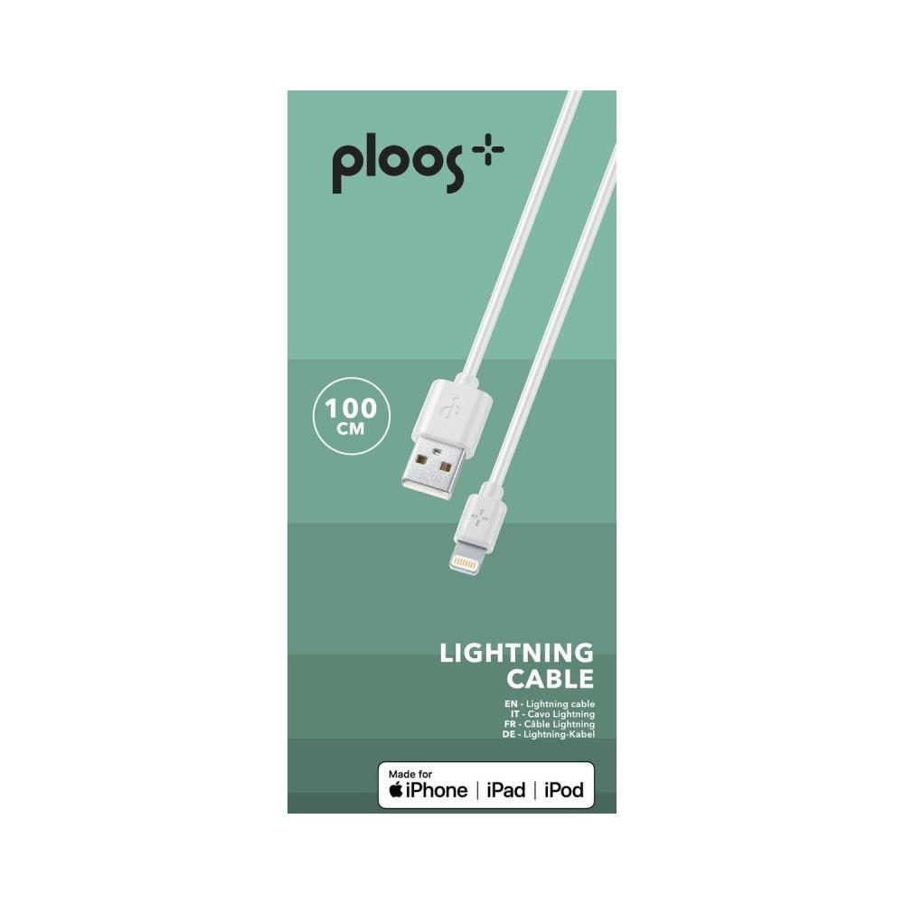 Cavo USB 1 Metro Lightning Bianco - Foto 1