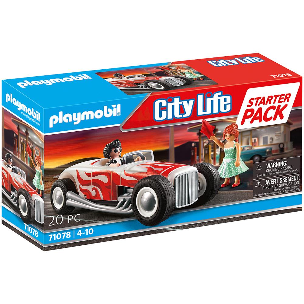 71078 City Life Starter Pack Hot Rod - Foto 1