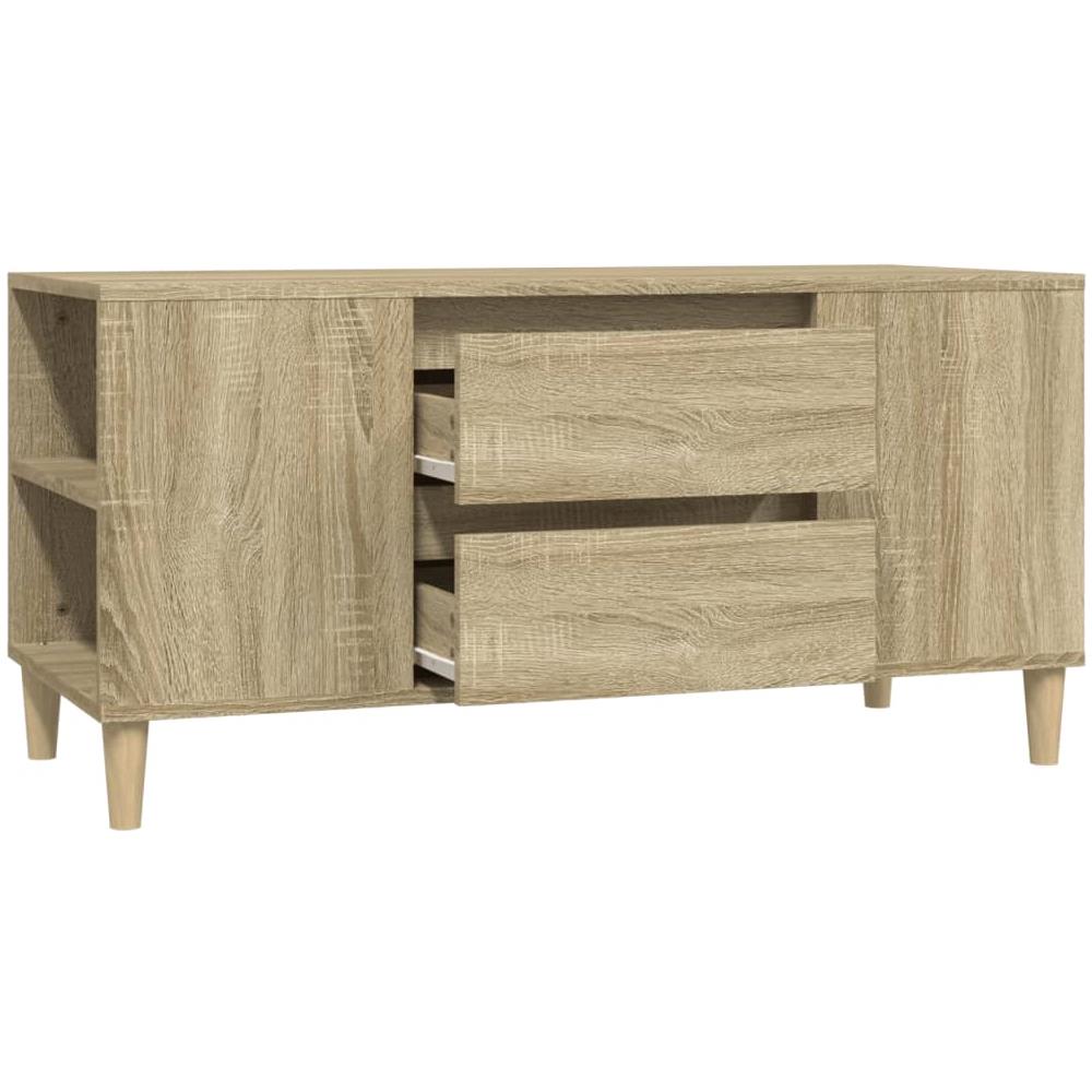 Mobile Porta Tv Rovere Sonoma 102x44,5x50 Cm Legno Multistrato - Foto 10