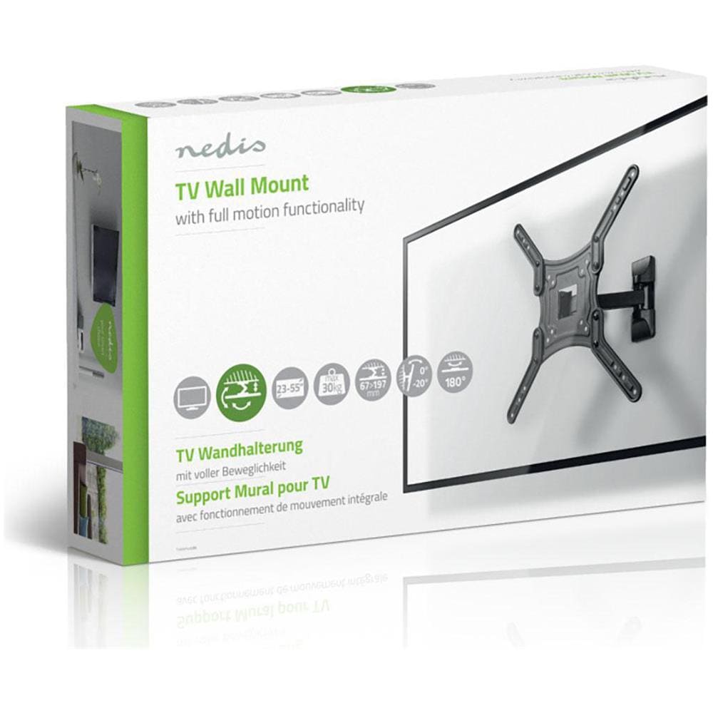 Supporto TV a Muro TVWM1430BK da 23- 55" Peso Massimo Supportato 30 Kg Colore Nero - Foto 7