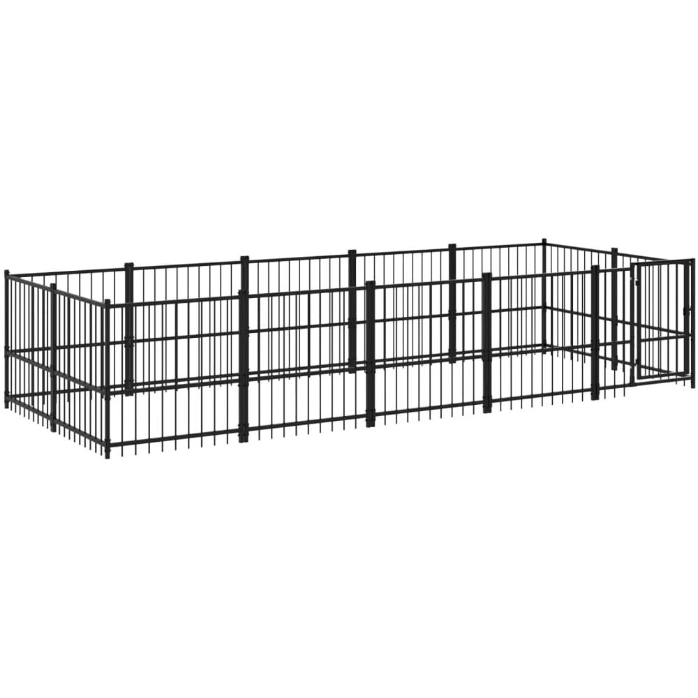 Gabbia Per Cani Da Esterno In Acciaio 9,38 M - Foto 1