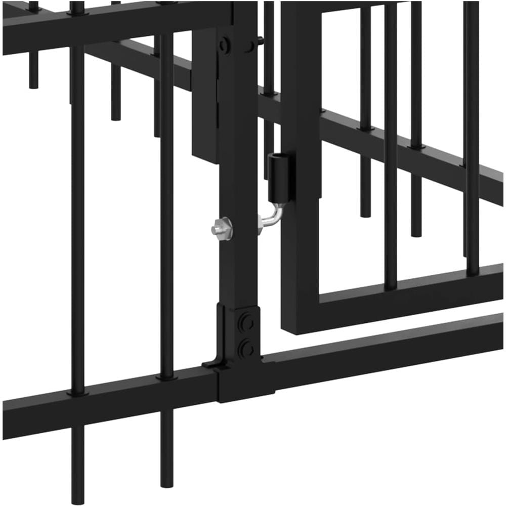Gabbia Per Cani Da Esterno In Acciaio 9,38 M - Foto 5