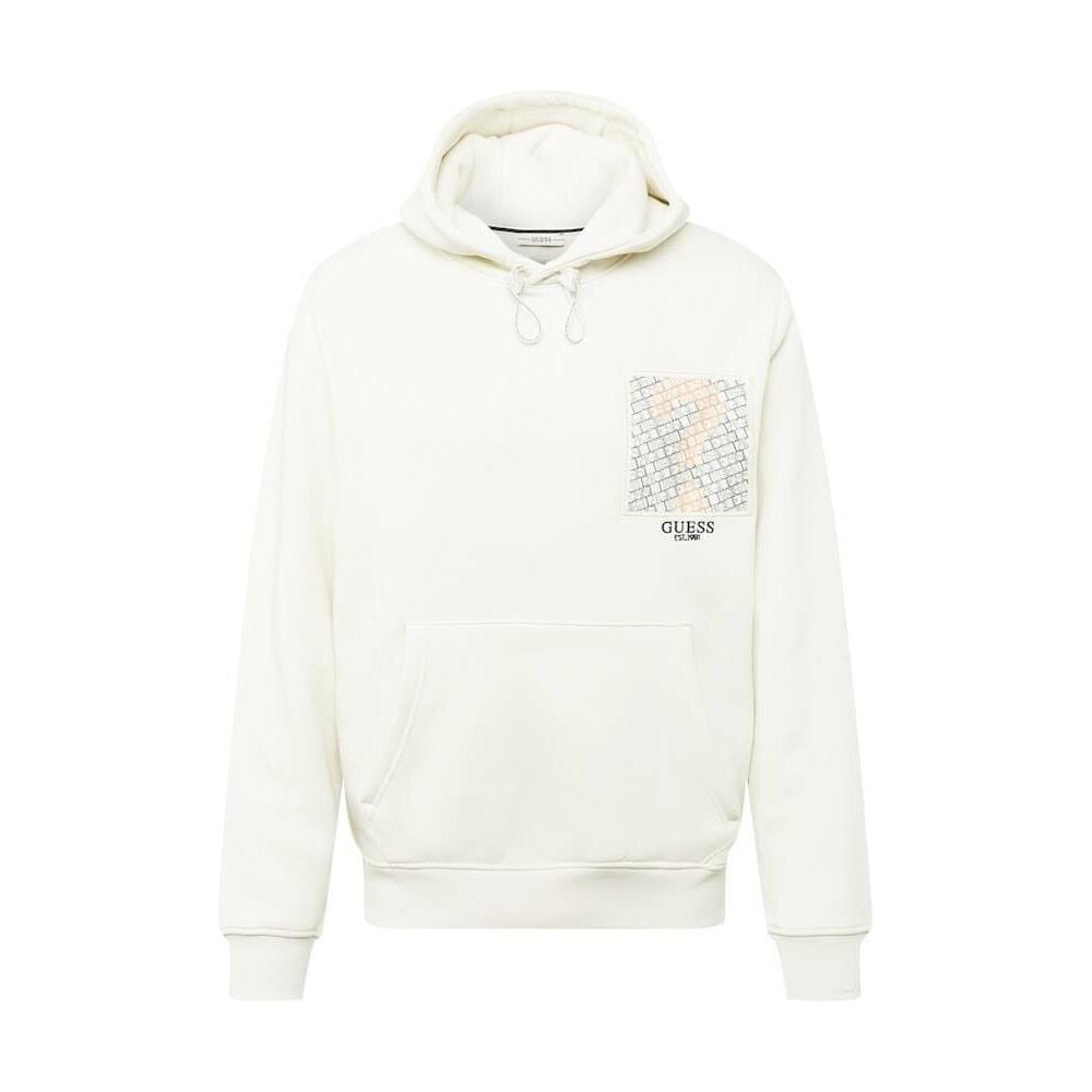 Felpa Guess Con Cappuccio Logo Uomo Tg Xl - Foto 4