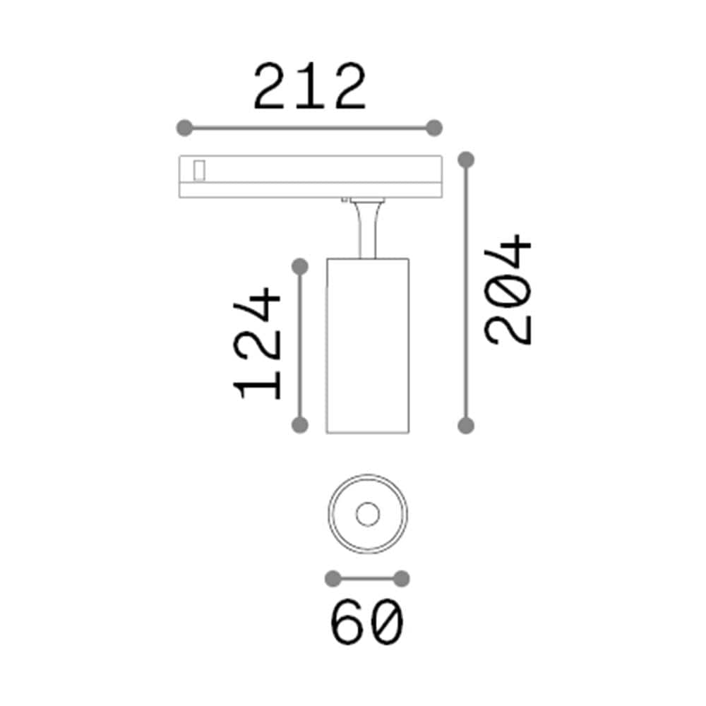 Proiettore Fox Dali Alluminio-materie Plastiche Nero Led 15w 3000k Cri90 - Foto 2