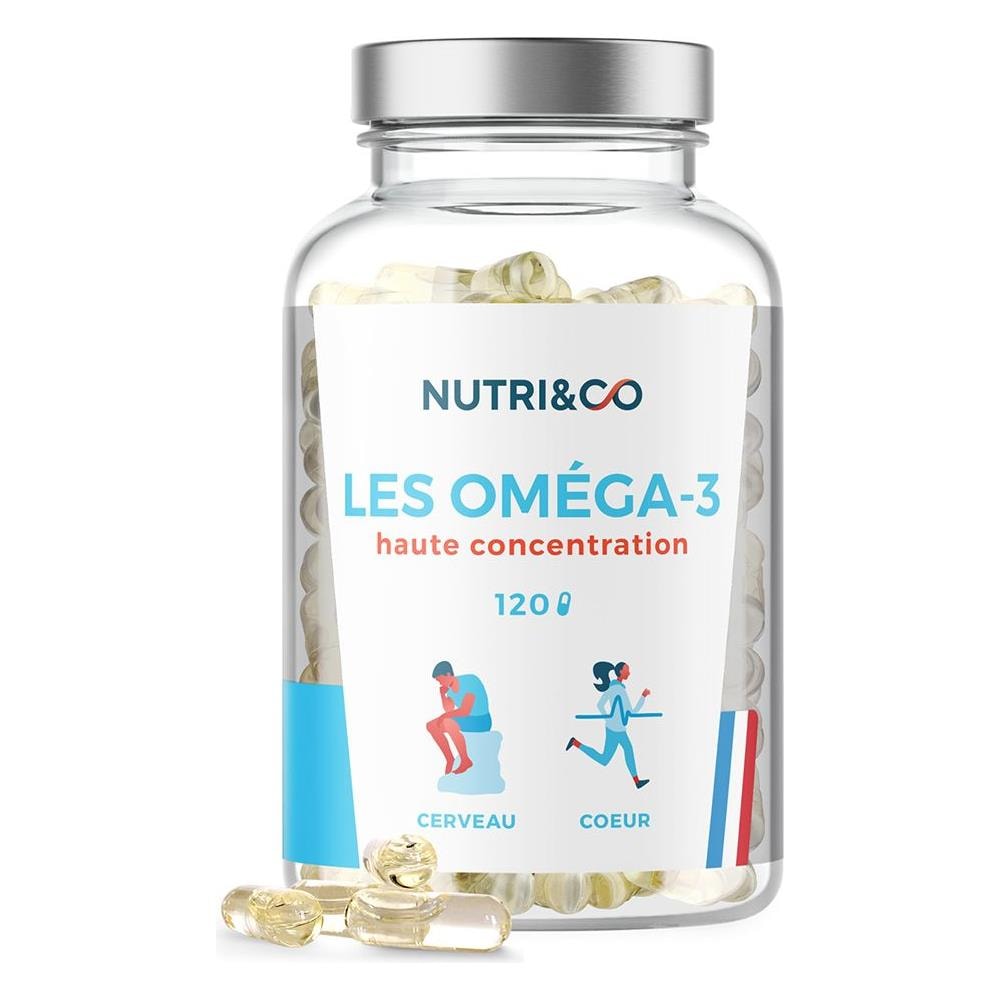Omega-3 120 Capsule Licaps Senza Odore Olio Di Pesce Selvatico - Foto 1