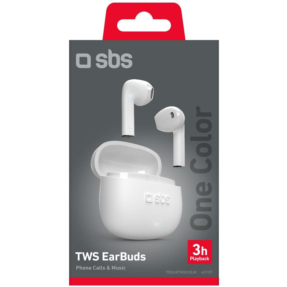 One Color Auricolare True Wireless Stereo (TWS) In-ear Musica e Chiamate Bluetooth Bianco - Foto 4
