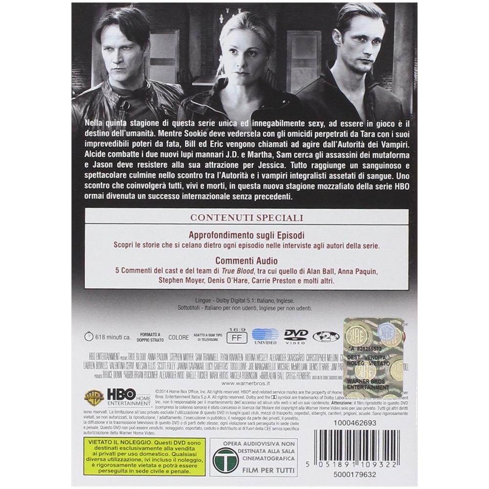 True Blood - Stagione 05 (5 Dvd)  - Foto 2