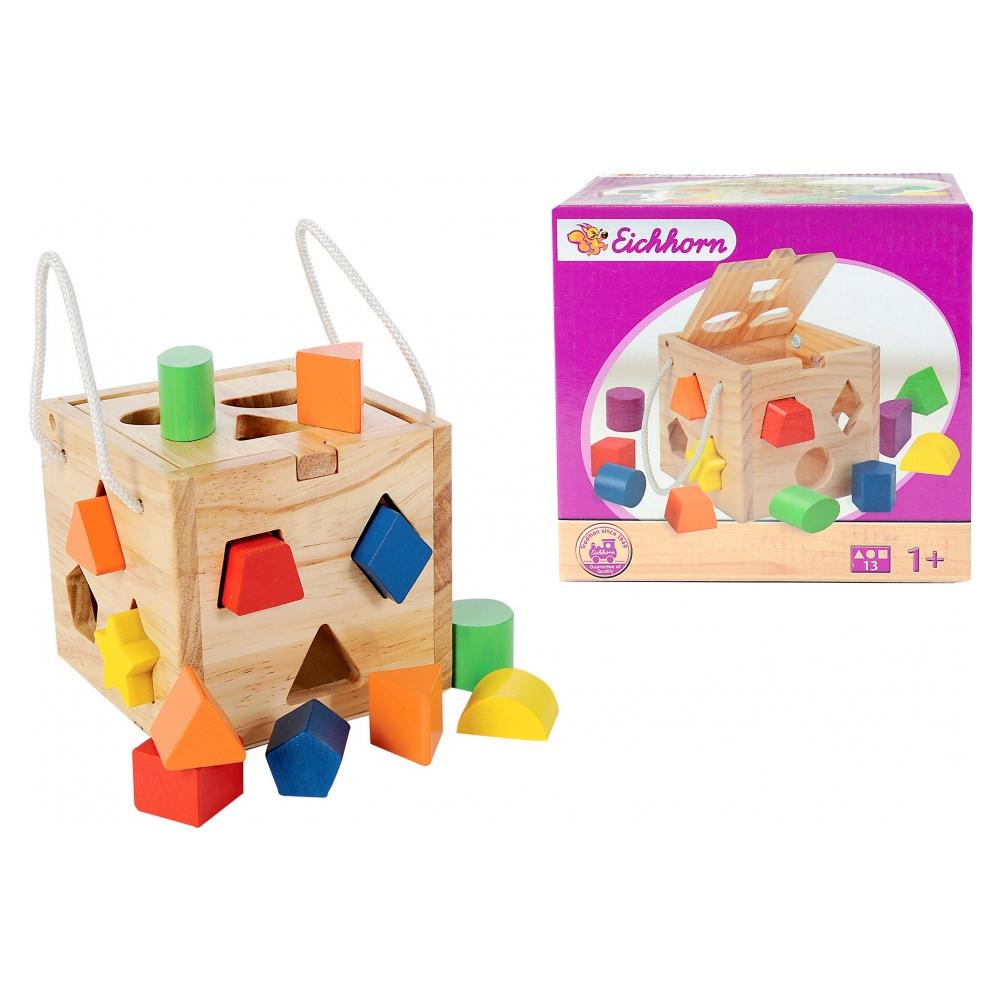 Shape Sorting Cube Ragazzo / Ragazza giocattolo educativo - Foto 1