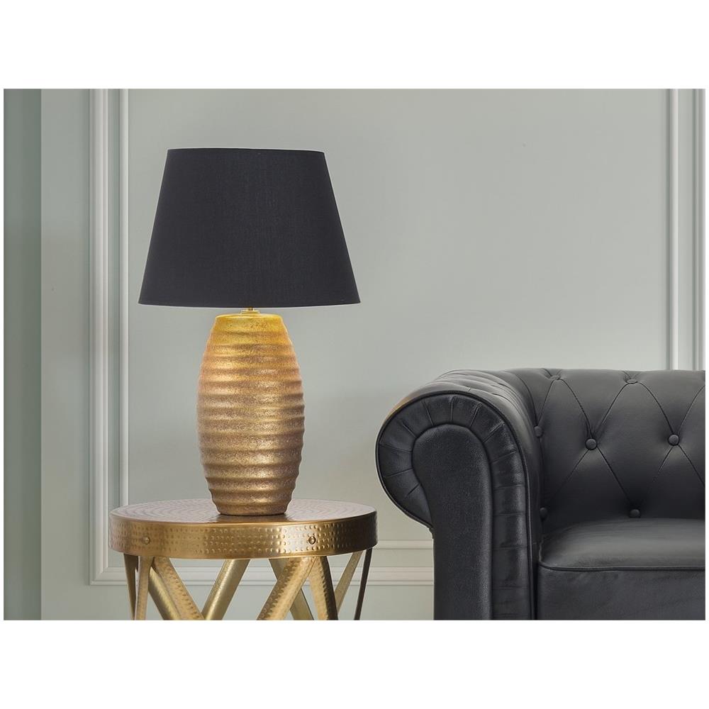 Lampada Da Tavolo In Color Oro Ebro - Foto 2