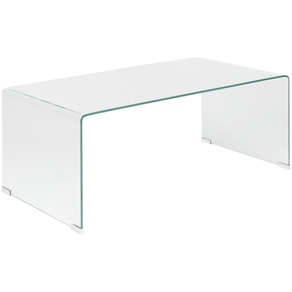 Tavolino Da Caffè In Vetro Trasparente Kendall - Foto 1