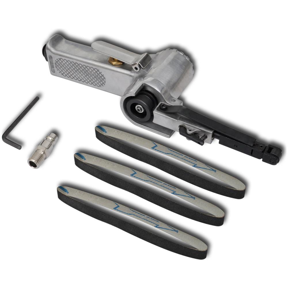 Smerigliatrice pneumatica con cinghie 3 pezzi - Foto 5