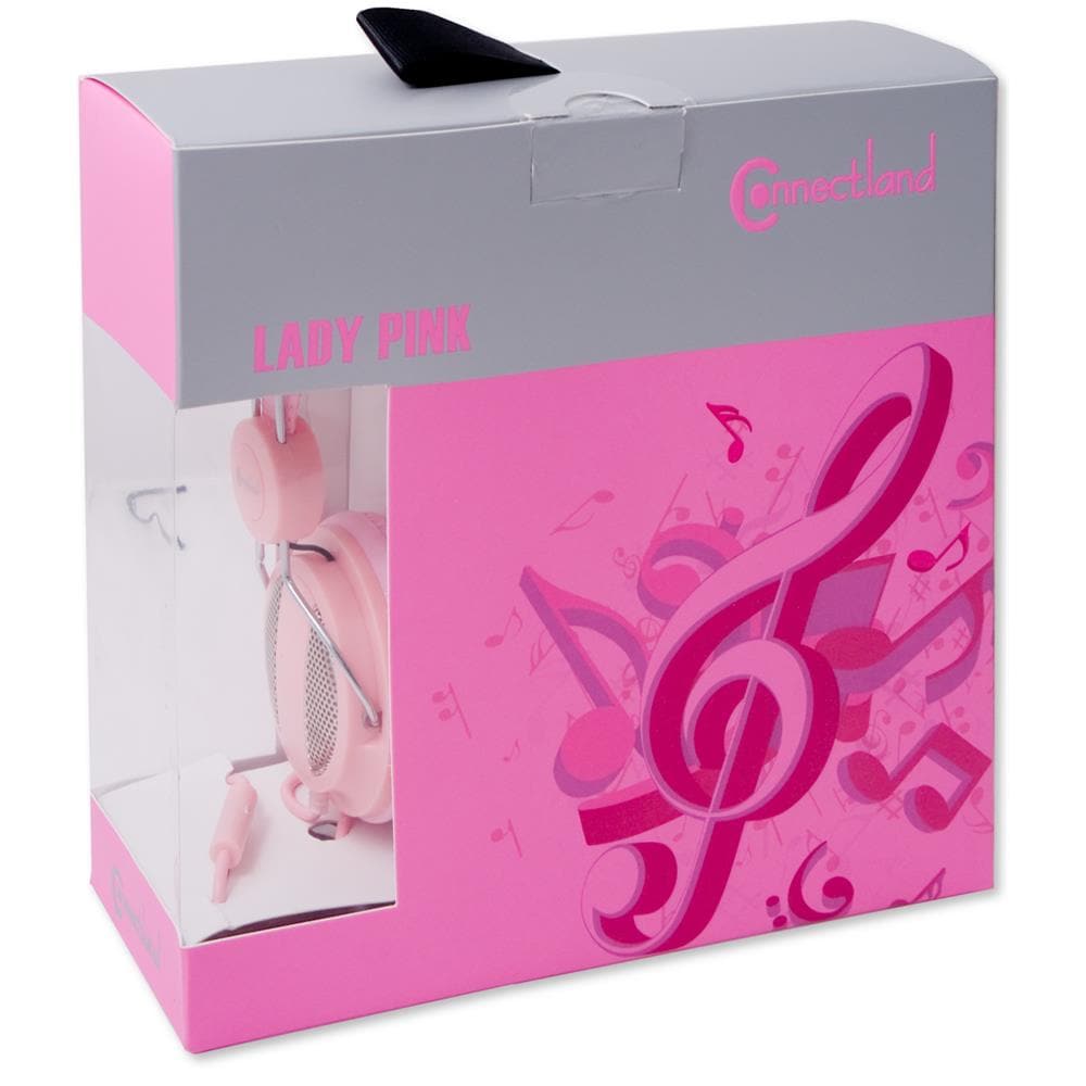 CL-AUD63024, Padiglione auricolare, Rosa, Cablato, Play / pause, Dinamico, 3,5 mm - Foto 3