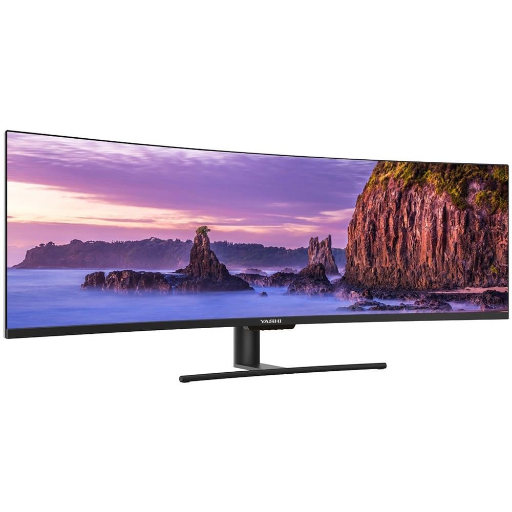 Monitor 49" LED VA Curvo Gaming Pioneer YZ4908 3840x1080 4K Ultra HD Tempo di Risposta 4 ms Frequenza di Aggiornamento 144 (Hz) - Foto 1