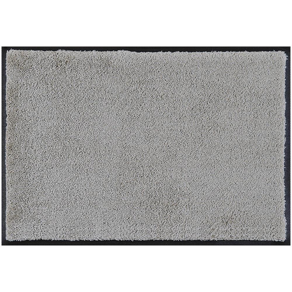 4032445016359 zerbino Zerbino decorativo Interno Rettangolare Grigio - Foto 1