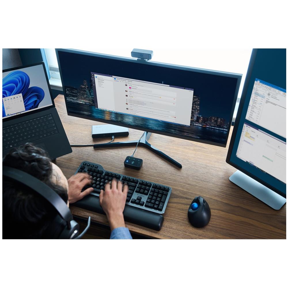 Pro Fit Ergo TB450 mouse Mano destra RF senza fili + Bluetooth Trackball 1600 DPI - Foto 11