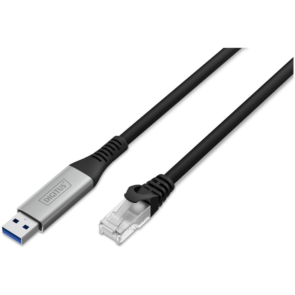 USB 3.2 Gen1 - Cavo Ethernet RJ45, 1Gbit /s, 2m - Foto 1