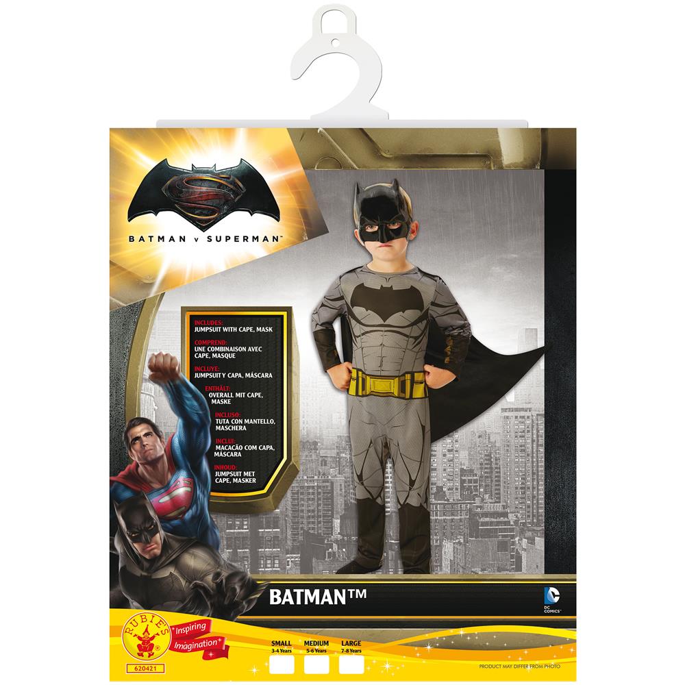 Costume Di Batman Classico, Dawn Of Justice 7 A 8 Anni - Foto 2