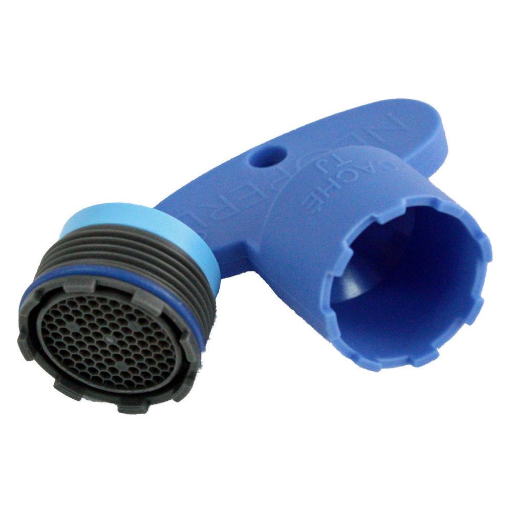 Aeratore Per Rubinetto A Scomparsa Con Chiave 16 X 1 M Rompigetto Filtro Filtrino - Foto 2