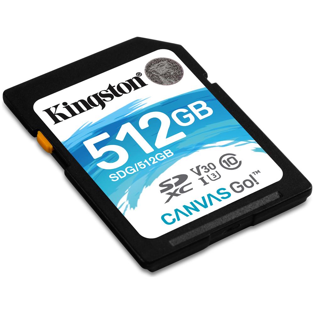 Scheda di Memoria SDXC Canvas Go 512 GB UHS-I di Classe 10 Velocità 90 MB / s - Foto 2