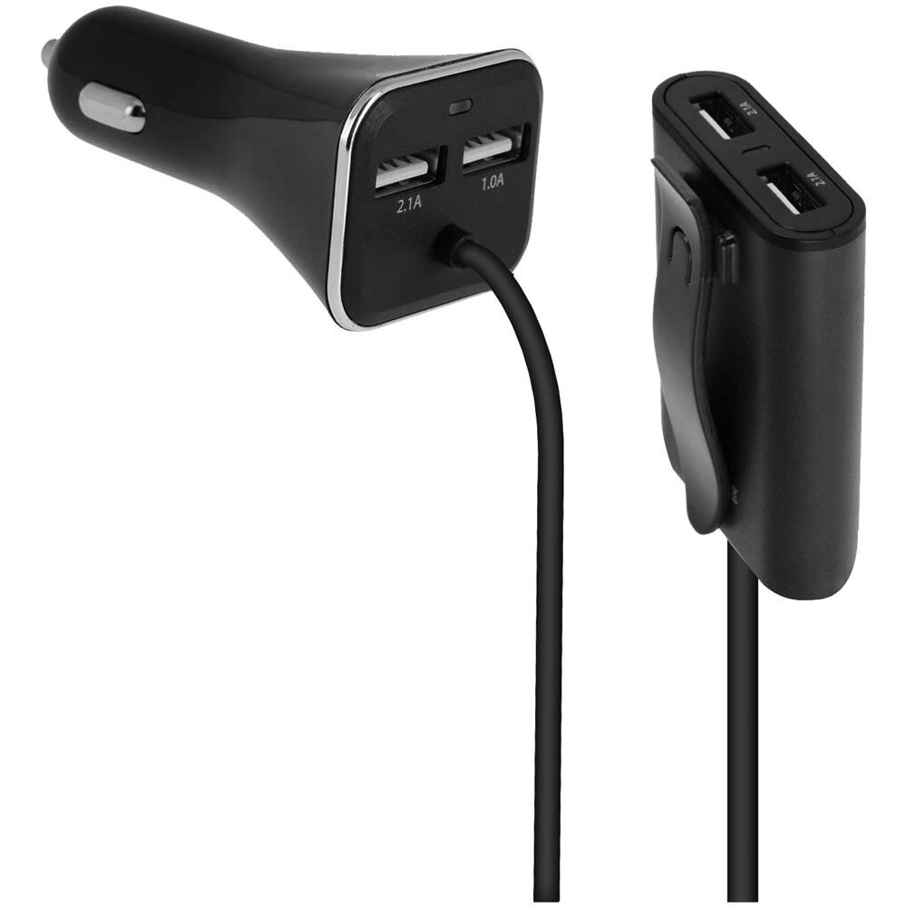 Caricabatterie Auto Accendisigari Hub Estensibile 7.3a / 4 Porte Usb - - Foto 2